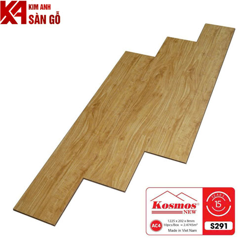 Sàn Gỗ Công Nghiệp 8MM KOSMOS-S291